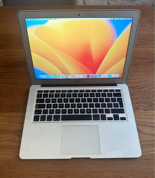 MACBOOK AIR 13`  INTEL CORE i5, 128GB SSD, 4GB RAM, 1.7GHZ  Mid 2012, MacOS Ventura