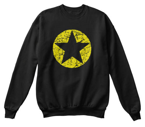 Grunged Star Sweater