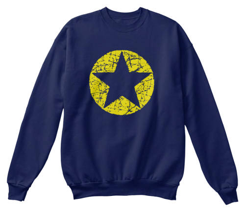Grunged Star Sweater