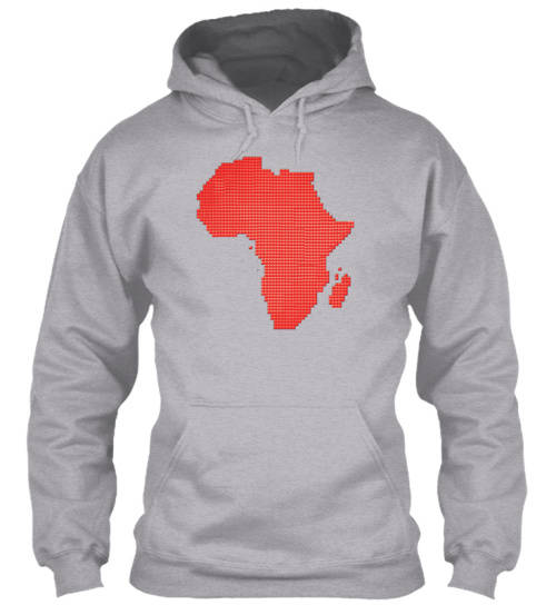 Africa Map Hoodie
