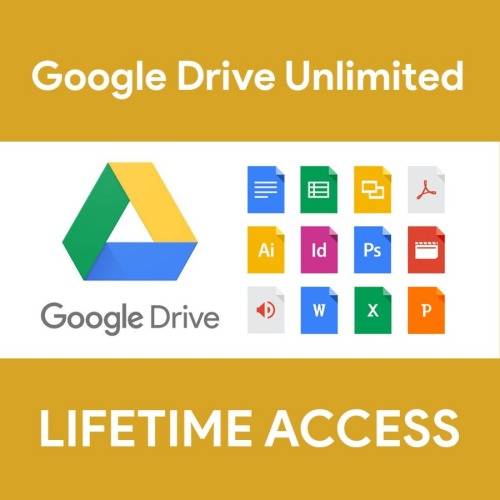 Google Drive Unlimited Shared Storage | Lifetime Guarantee