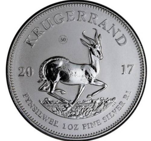 2017 Krugerrand 1oz Fine-Silver Premium Uncirculated