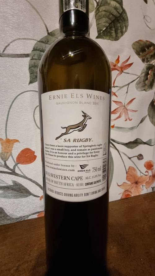 Ernie Els SA Rugby Sauvignon Blanc 2011