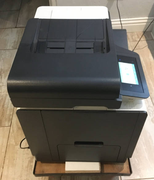 HP PageWide Pro 477dw Wireless Multifunction Colour Printer - less than 2500 Page Count