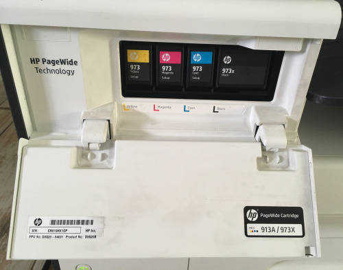 HP PageWide Pro 477dw Wireless Multifunction Colour Printer - less than 2500 Page Count