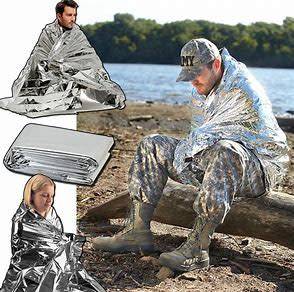 Camping / Emergency Foil Blankets