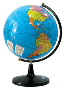 Around the world Globe