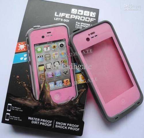 LIFEPROOF FRE COVER FOR IPHONE 5 WATER & SHOCKPROOF COVER PINK