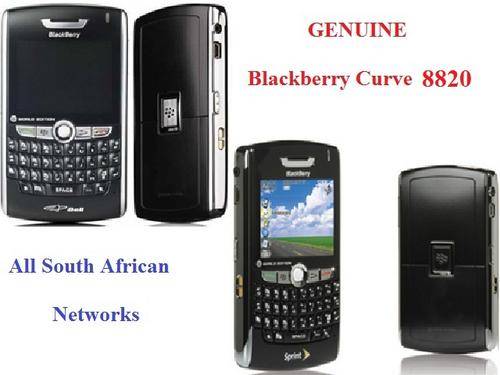 ORIGINAL Blackberry 8820, UNLOCKED (All Networks),Smart phone Colour Black