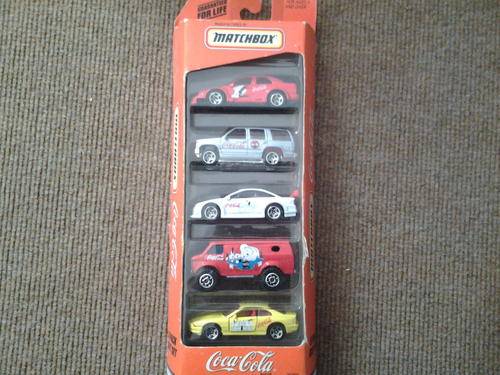 Matchbox coca cola 5 pack