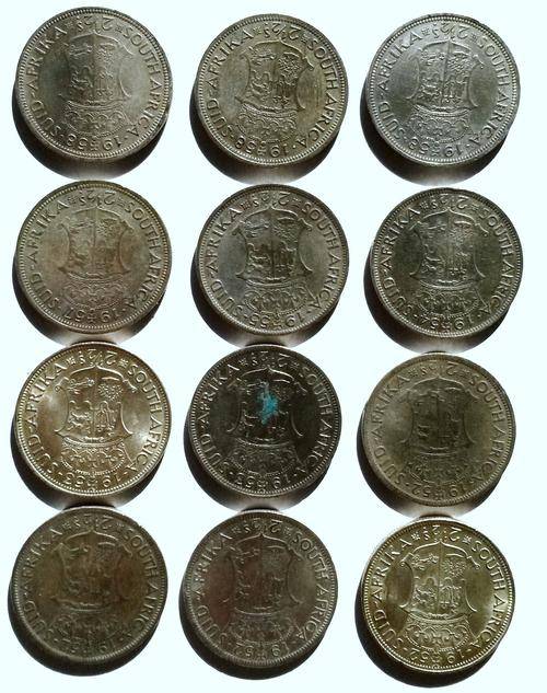 Silver Half Crown Lot - Crazy12 Silver Coin lot!