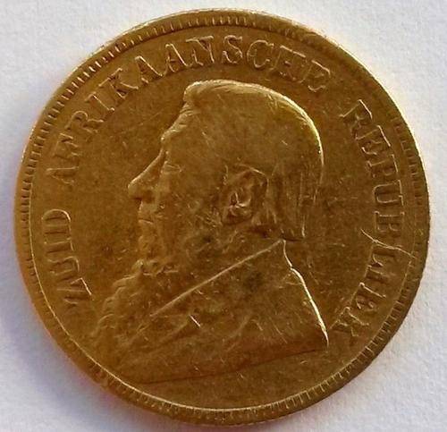 ZAR Gold 1 Pond 1894-Rare Opportunity!