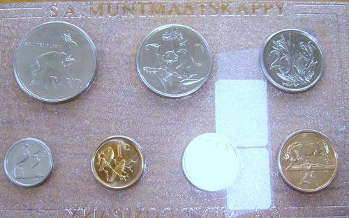 **  SA Proof Set 1989** 7 Coin  SA Mint Set ** R7 Start!!