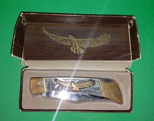 Stainless Steel Japan Eagle Pocket knife