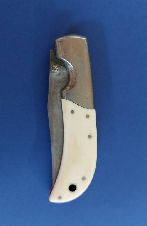 Vintage Pocket Knife ('Ivory-like'-handle)