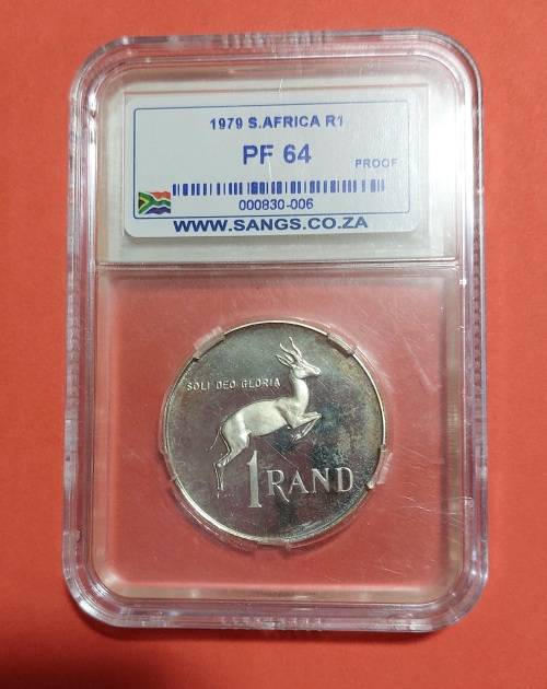 1979 South Africa R1 PF64 Proof