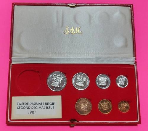 1981 SAM Coin Set (Excluding R1)