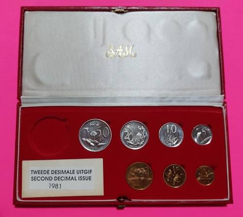 1981 SAM Coin Set (Excluding R1)