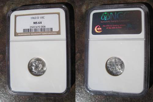 1963 USA 10C