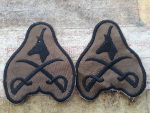 South Africa Army 2xPT Instructor Browns Sew On Insignia