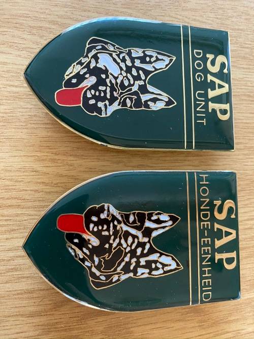 SAP Dog Unit shoulder flash set