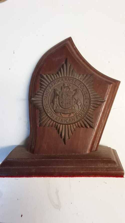 SAP Police small plaque