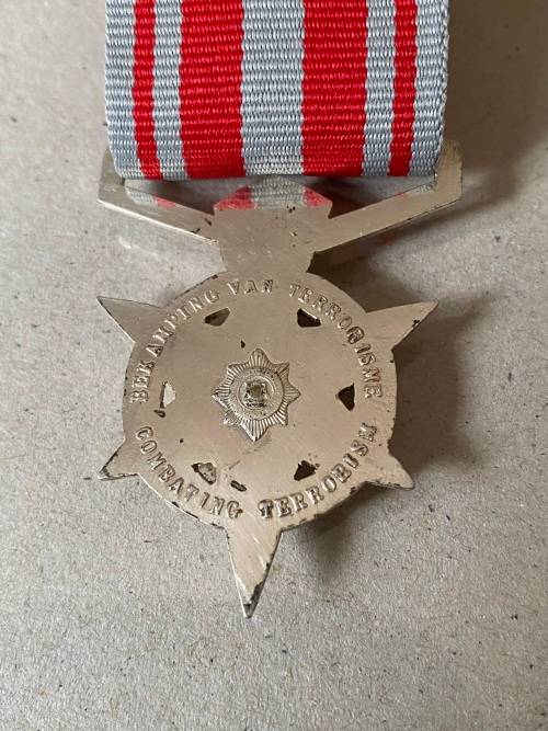 SAP Police Combating Terrorism Medal