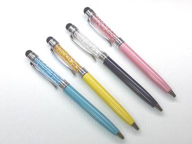 Bling 2 in 1 Touch Pen Stylus for Ipad, Samsung Tablets, S4, Iphone etc Capacative Phone Screens