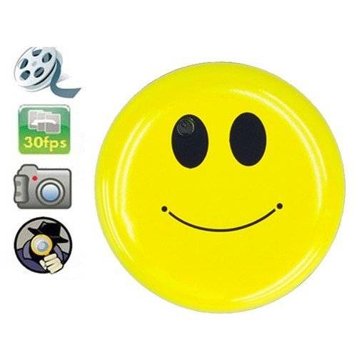 Smiley Face Spy Camera with MP3 Player