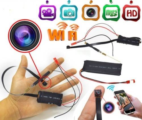 S06 HD 1080P Wifi Spy IP Camera DIY Module DVR Nanny Cam Security