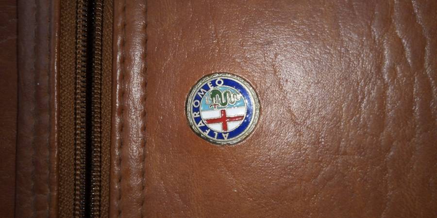 Vintage Alfa Romeo bag
