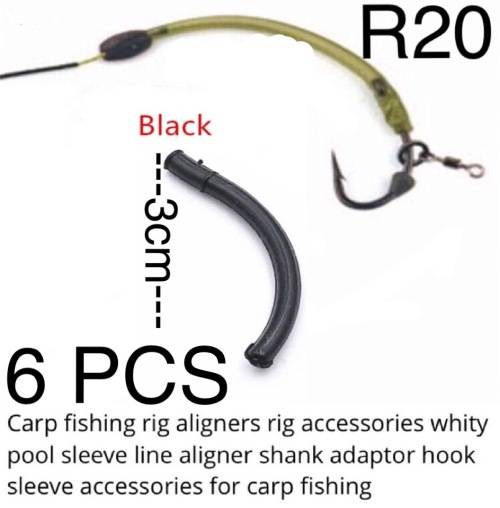 R01 - 6PC BLACK BENDED RIG ALIGNERS