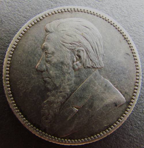 1892 ZAR 1 Shilling - Low Mintage Cat. Value EF = R7500.00**R1 START**