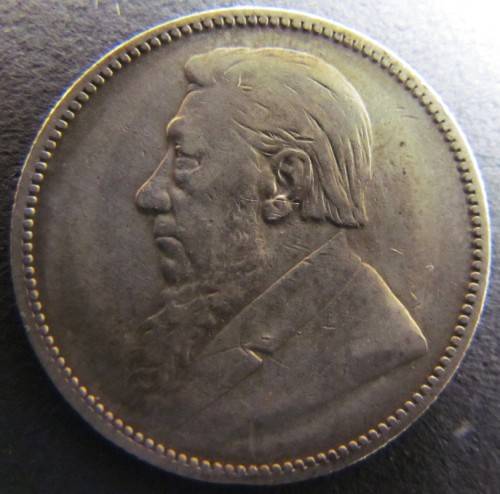 1892 ZAR 1 Shilling Low Mintage ZAR Cat.Value EF=R7500.00 **R1 START**