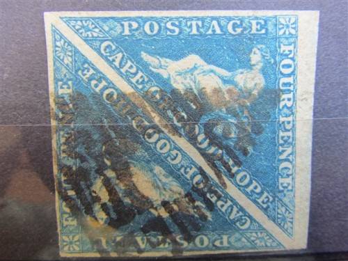Cape Triangular 4d Pair ***Margin all Round***Very Fine Condition***Scarce