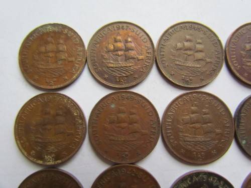 **CRAZY R1 START** 1940'S + 1950'S 1 PENNY LOT - 1 BID FOR ALL THIS