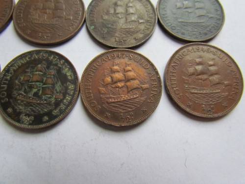 **CRAZY R1 START** 1940'S + 1950'S 1 PENNY LOT - 1 BID FOR ALL THIS
