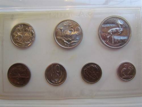 1987 UNCIRCULATED SET AS ISSUED BY SA MINT
