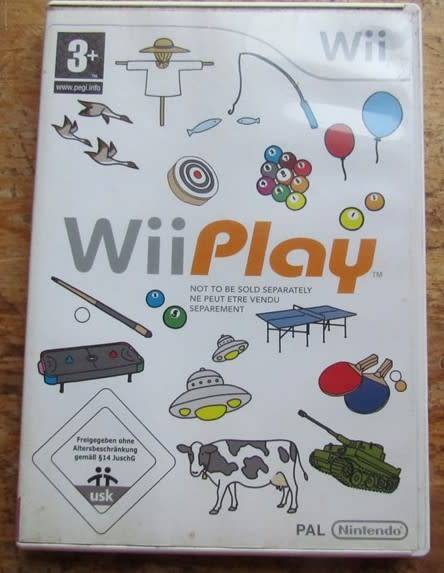 Wii Play Games Disc