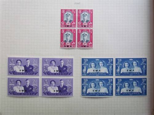 SWA VFINE MINT BLOCKS/STRIPS/PAIRS /SINGLES