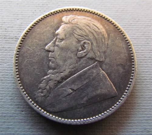 1897 1 SHILLINGS SILVER - EXCELLENT  DETAILS