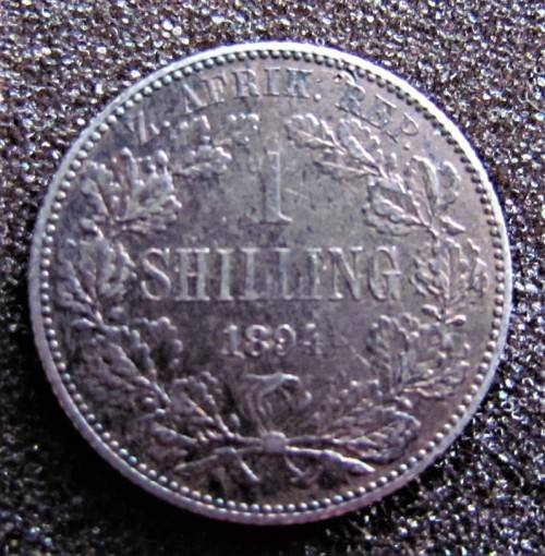 1894 Z.A.R 1 SHILLING SILVER**GREAT DETAILS & CONDITION**R1 START**HARD TO FIND