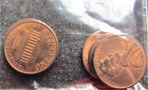 30 X USA UNC/AU 1C COINS - 1 BID FOR ALL THE COINS ***LOW START***