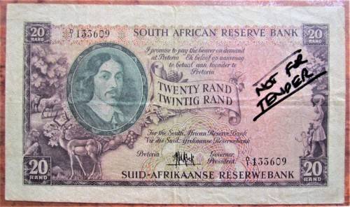 TWENTY RAND 4th ISSUE 1961