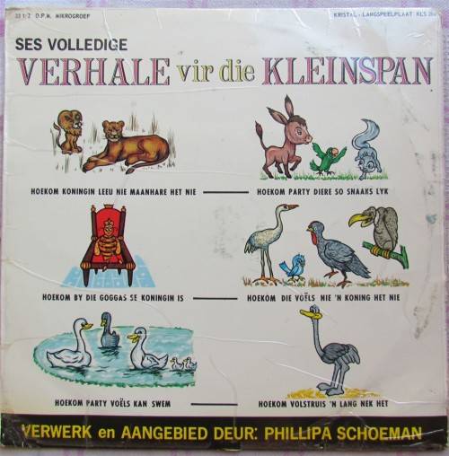 VERHALE VIR DIE KLEINSPAN - VINTAGE LP