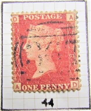 7 X PENNY REDS PLATE NO.37 + 39/40/41/42/43/44 EXCELLENT **R1 START**