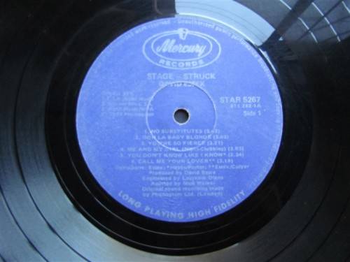 VINTAGE VINYL LP - DAVID ESSEX - STAGE STRUCK