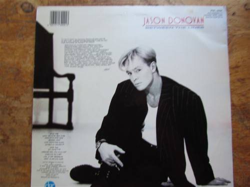 JASON DONOVAN - BETWEEN THE LINES - VINTAGE LP