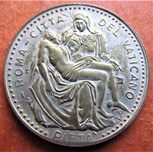 **R1 START ** VATICAN ITALY POPE JOHN PAUL II MEDALLION - LARGE