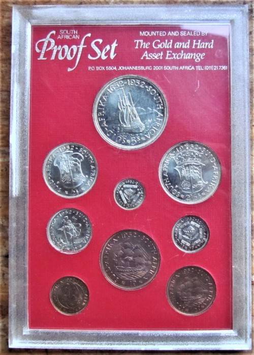 1952 SHORT PROOF SET ***EXCELLENT CONDITION***ENCAPSULATED